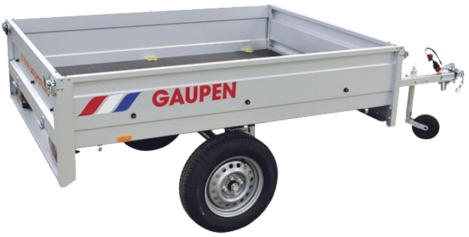 Illustrasjon av liten varehenger-Gaupen 750kg