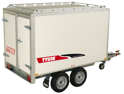 Illustrasjon av Medium skaphenger - Tysse 2000kg